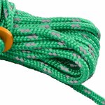 vidaXL Cordes de haubanage avec clés réfléchissantes 8 Pièces 4 m 4 mm
