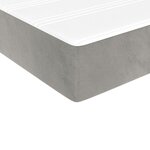 vidaXL Matelas à ressorts ensachés pour enfants 80x160 cm velours