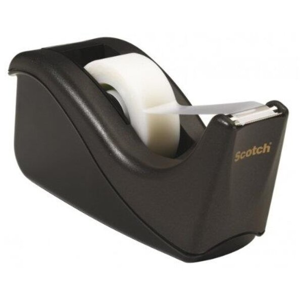 Dévidoir de table c60 dépliable + 1 rouleau magic 19x33 noir scotch