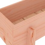 vidaXL Lit surélevé de jardin 101x30x38 cm bois douglas massif