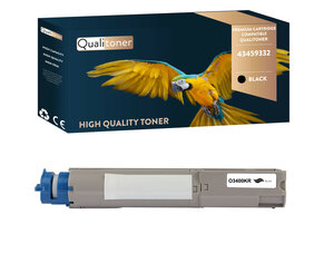 Qualitoner x1 toner 43459332 noir compatible pour oki