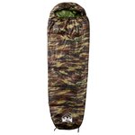 vidaXL Sac de couchage momie pour adultes camping 3 saisons