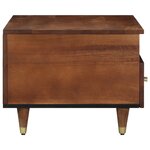 vidaXL Table Basse 80x54x40 cm en Bois de Manguier