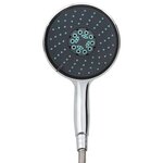 vidaXL Pomme de douche multifonctionnelle à main et tuyau 1 5 m Chrome