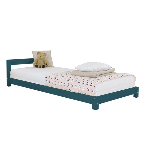 Lit enfant DREAMY 90 x 190 vert pétrole