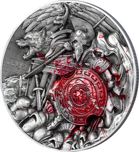 Pièce de monnaie en Argent 50000 Francs g 311 (10 oz) Millésime 2024 ARES