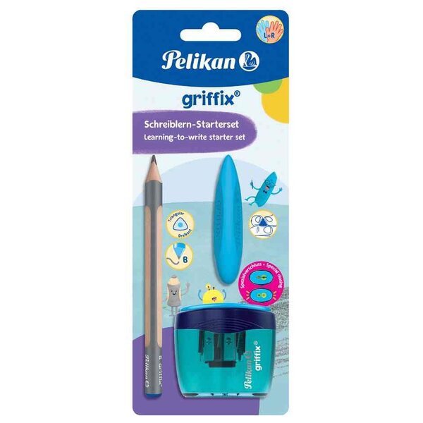 Kit d'apprentissage de l'écriture  sur carte blister PELIKAN