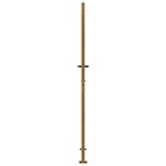 vidaXL Portail de jardin 105x180 cm acier corten conception de l'arbre