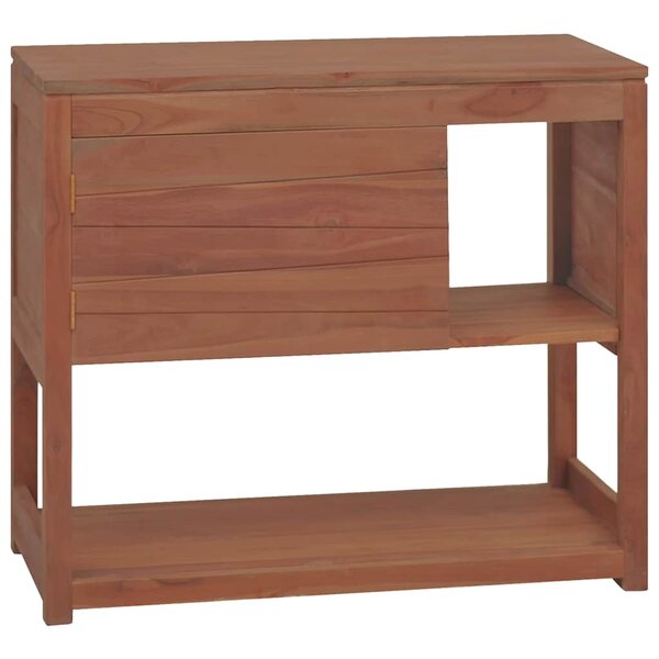vidaXL Armoire de salle de bain 85x40x75 cm bois de teck solide