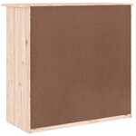 vidaXL Commode ALTA 77x35x73 cm bois massif de pin