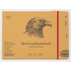 SM-LT Carnet 24,5 x 17,6 cm - Dessin Kraft