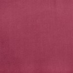 vidaXL Canapé avec coussins 2 places rouge bordeaux velours
