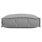 vidaXL Coussins de palette pour siège 6 Pièces Gris 40x40x8 cm Tissu Oxford