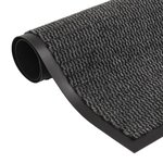 vidaXL Paillasson rectangulaire 60 x 90 cm Anthracite