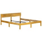 vidaXL Cadre de lit Bois de manguier massif 180 cm