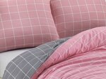 Parure de lit rose TRENDY 240 x 220 cm