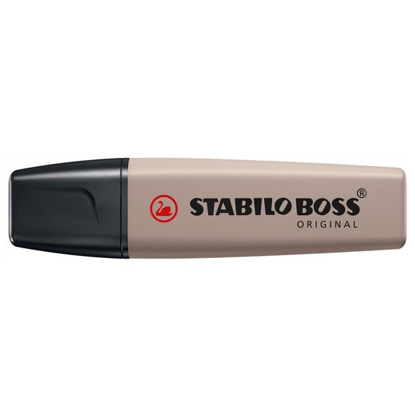 Surligneur boss original naturecolors - gris taupe stabilo