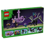 LEGO® Minecraft™ 21264 : Le Dragon et le Navire de l'Ender - Aventure Épique pour Enfants
