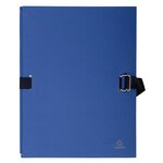 Chemise Dos Extensible Avec Rabat Papier - 24x32cm - Couleurs Assorties - X 10 - Exacompta