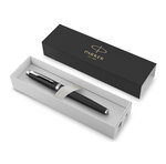 PARKER IM ESSENTIEL Stylo plume  Noir Mat  Plume fine  encre bleue  Coffret cadeau