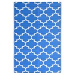 vidaXL Tapis d'extérieur Noir 120x180 cm PP
