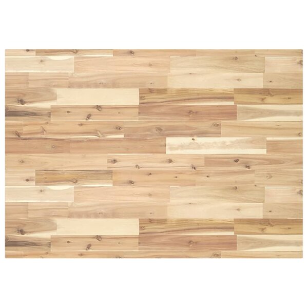 vidaXL Dessus de bureau non traité 80x70x4 cm bois d'acacia massif