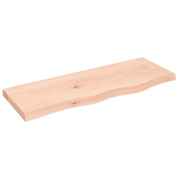 vidaXL Étagère murale 80x30x(2-4) cm bois de chêne massif non traité