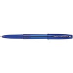Stylo à bille SUPER GRIP G avec capuchon pointe moyenne bleu x 5 PILOT