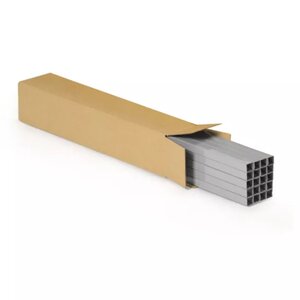 15 cartons d'emballage allongés 80 x 10 x 10 cm - Double cannelure