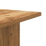 vidaXL Supports pour plantes 2 Pièces chêne artisanal bois d'ingénierie
