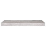 vidaXL Étagère murale flottante gris béton 60x23 5x3 8 cm MDF