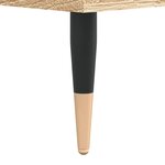 vidaXL Tables basses 2 Pièces chêne sonoma 50x46x35 cm bois d'ingénierie
