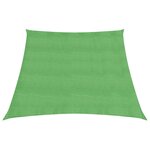 vidaXL Voile d'ombrage 160 g/m² Vert clair 4/5x3 m PEHD