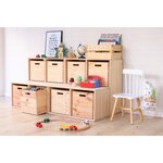 Caisse en pin massif 30 cm dinamic