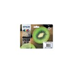 Epson 202/t02e7 pack 4 cartouches noir et couleurs c13t02e74010 (kiwi)