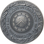 Pièce de monnaie en Argent 5000 Francs g 155.5 (5 oz) Millésime 2023 Great Commanders LEONIDAS