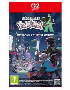 Jeu SWITCH SW2 Legendes Pokemon Z A