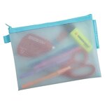 Pochette À Fermeture Éclair En Plastique Souple Chromaline Pastel - A5 - Couleurs Assorties - X 12 - Exacompta
