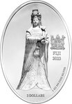 Monnaie en argent 2 dollars g 31.1 (1 oz) millésime 2023 legendary figures ma zu