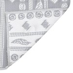 vidaXL Tapis d'extérieur Gris 80x150 cm PP