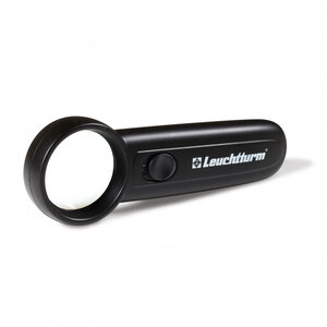 Loupe maniable lumineuse LED 35mm grossissement x6.
