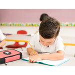 Trousse garnie antartik 2 compartiments 28 pieces       corail