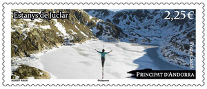 Timbre Andorre - Estanys de Juclar