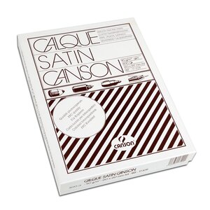 Papier calque satin A4, 90/95 g/m² - ramette 500 feuilles