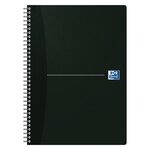 Cahier agrafé Office Essentials A4, couverture souple, 180 pages, carreaux Seyès, couleurs assorties, compatible SCRIBZEE® (bloc 90 feuilles)