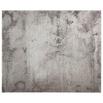 Tableau magnétique panneau écriture école maison bureau mural verre 40 x 40 cm gris 02_0045499