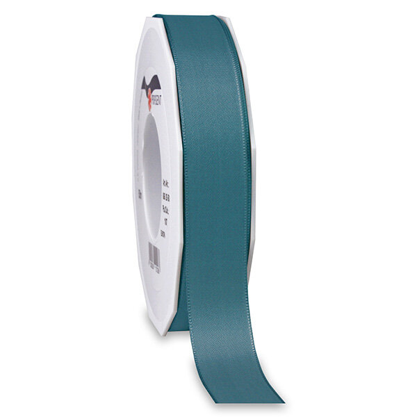 Ruban tissé - europa 50-m-rouleau 25 mm bleu pétrole