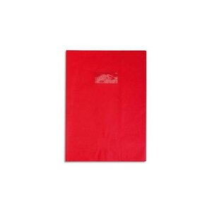 Protège-cahier 20/100ème 21x29 7 Rouge groseille CLAIREFONTAINE