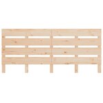 vidaXL Cadre de lit 120x200 cm bois de pin massif