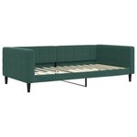 vidaXL Lit de repos vert foncé 100x200 cm velours
